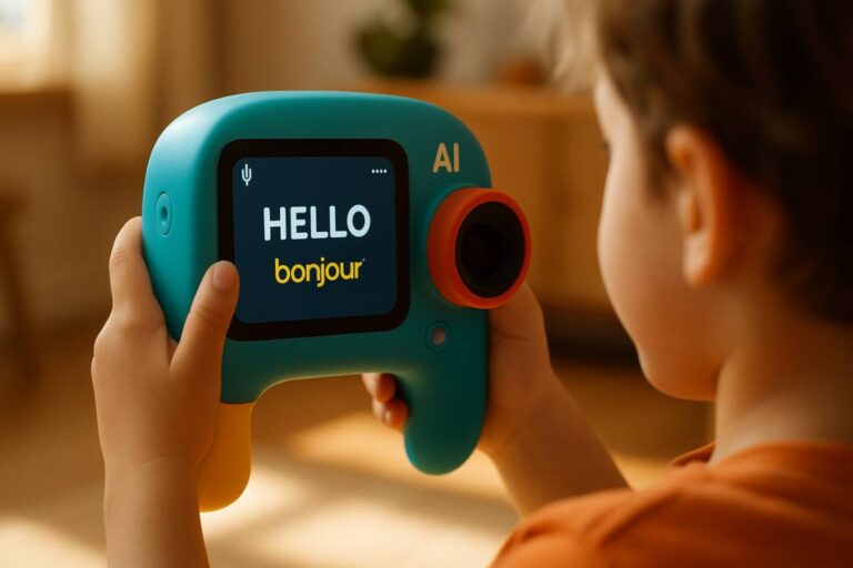 Polyglot AI’s Dex Camera Replaces Screen Time with Real-World Language Learning