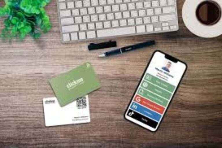 Interactive NFC Business Cards